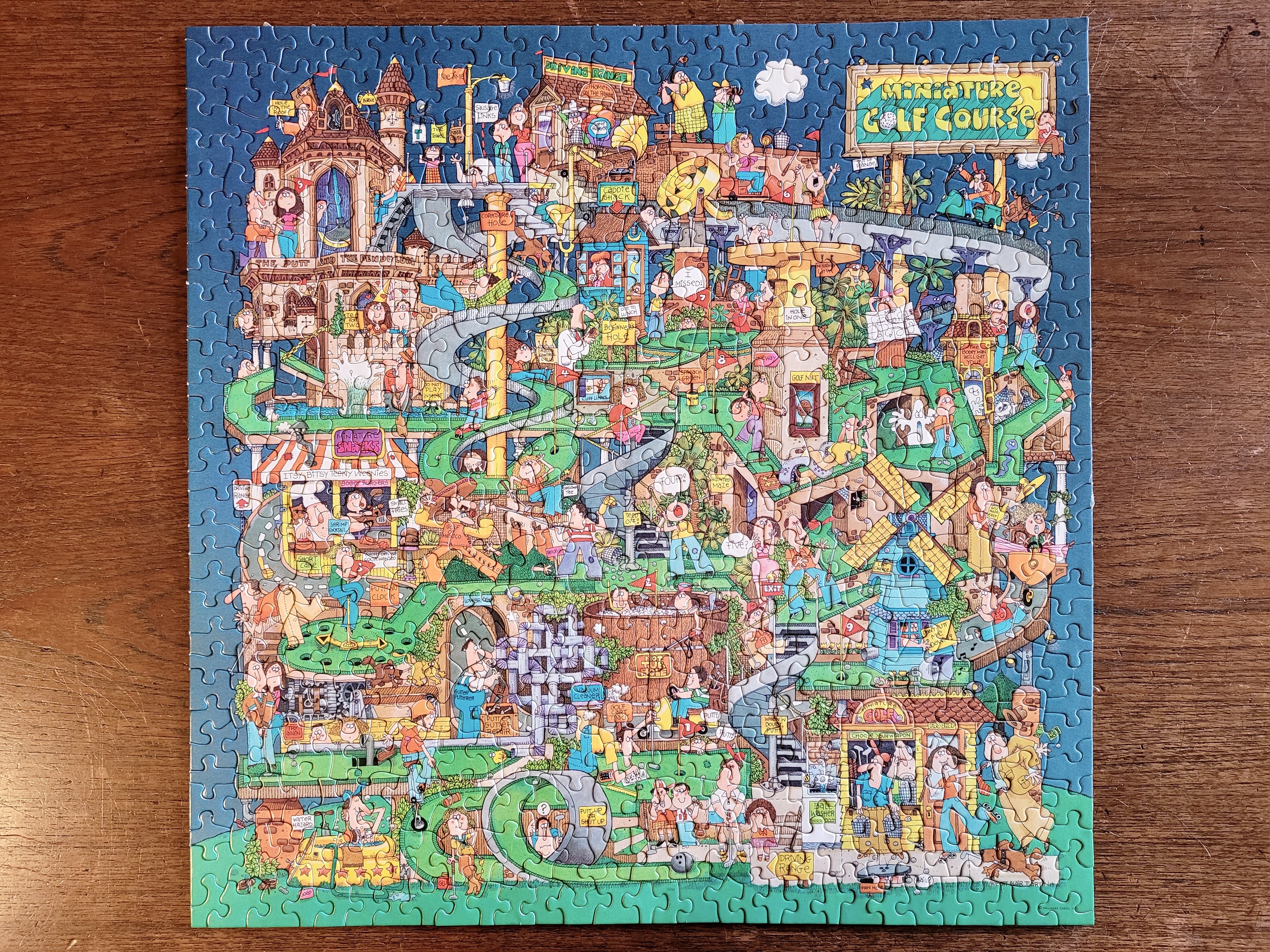 Putt-Putt Puzzle – thepuzzlesivedone