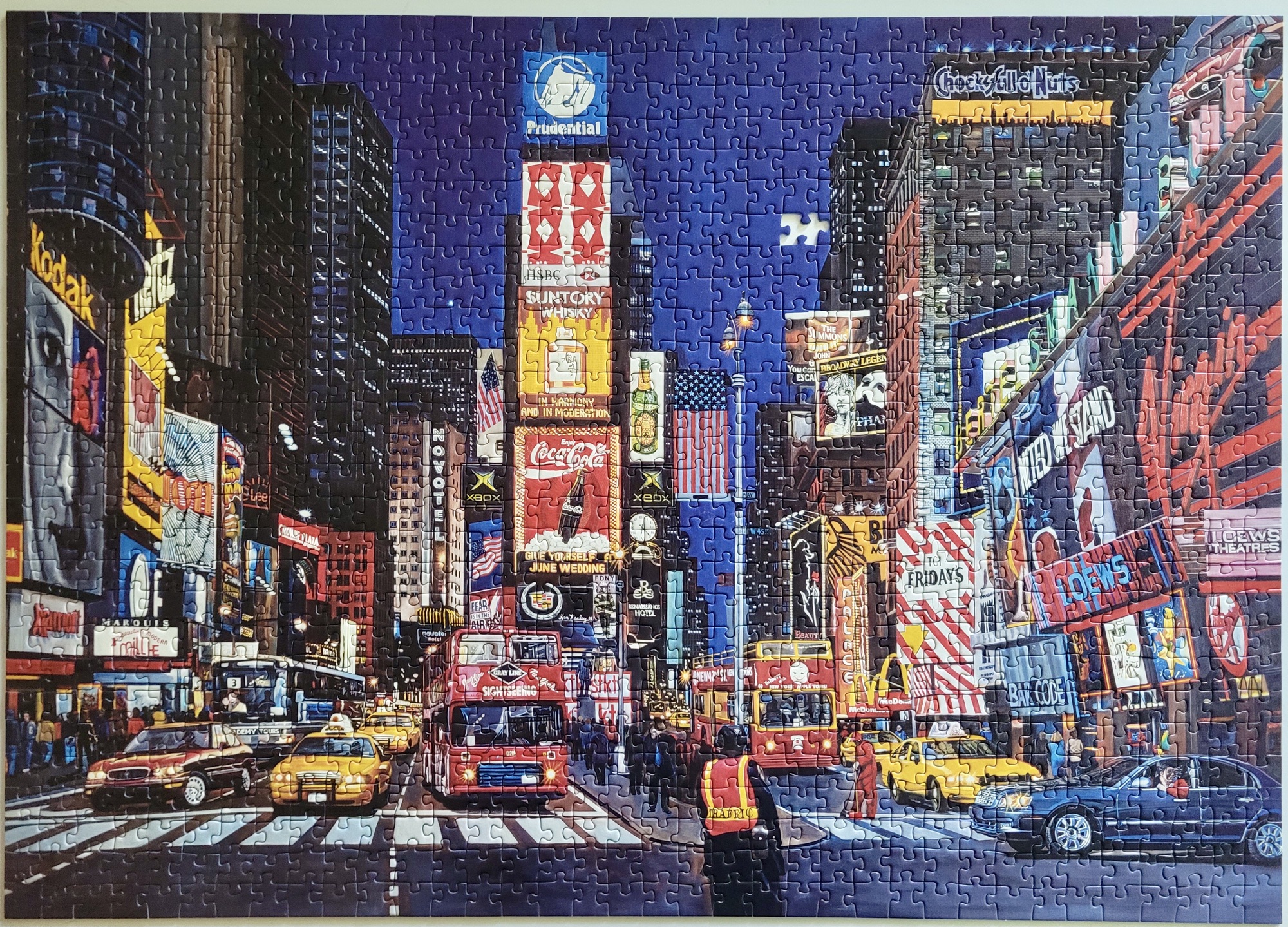 Times Square, NYC – thepuzzlesivedone