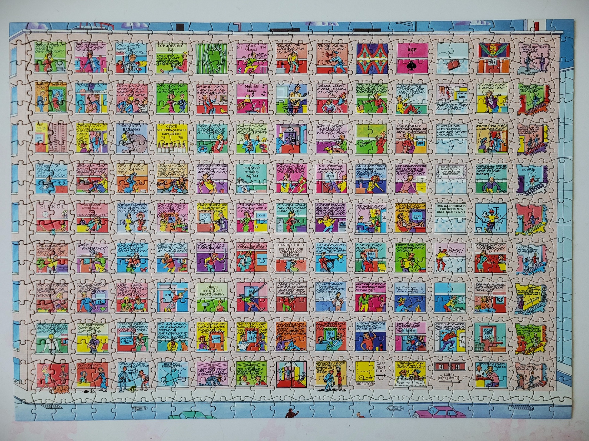 The Talking Jigsaw Puzzle: The Office Building (SPOILERS