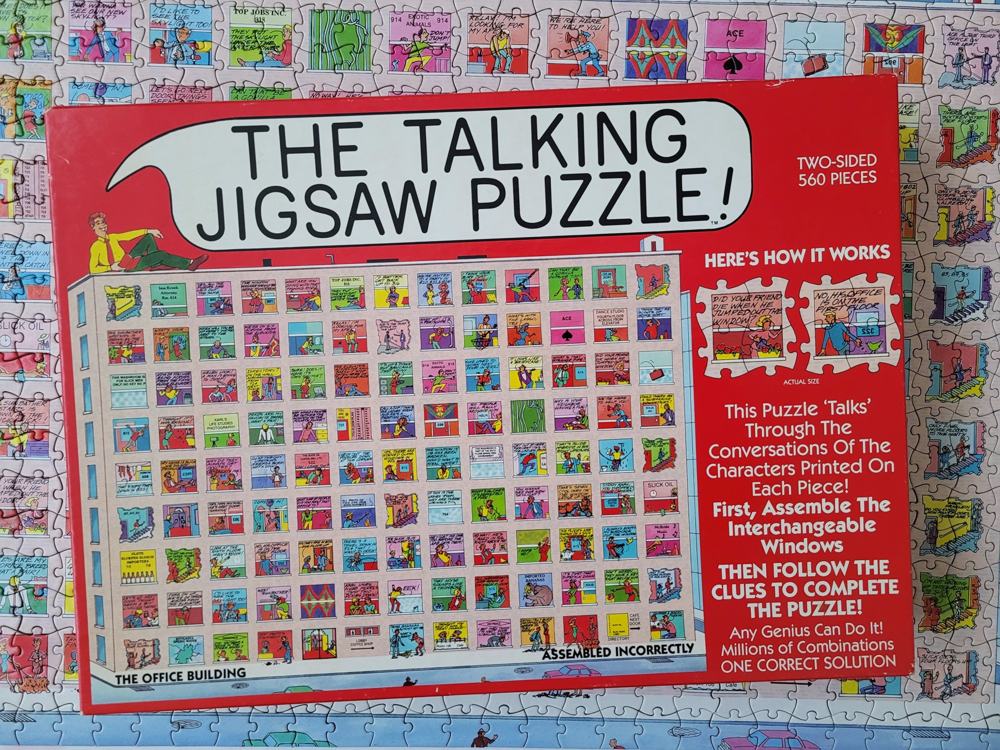 The Talking Jigsaw Puzzle: The Office Building (SPOILERS